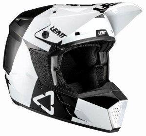 Leatt Kask Cross Moto 3.5 V21.3 Czarny/biały S