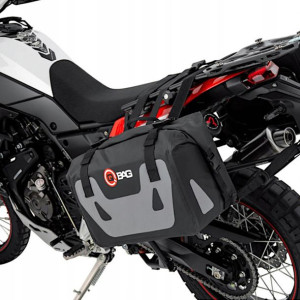 Torby Sakwy Boczne Wodoodporne Q-bag 50l Czarne