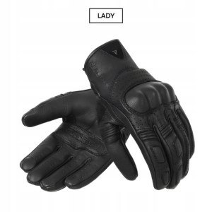 Rękawice Skórzane Rebelhorn Thug Ii Lady Black Dm