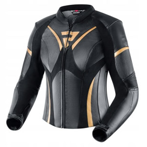 Kurtka Skórzana Rebelhorn Rebel Lady Black/gold 32