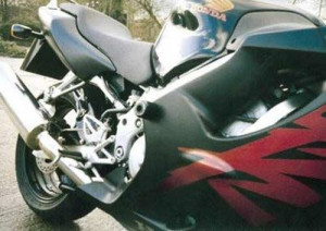 Crashpady Classic R&g Honda Cbr600f 99- 07 Black