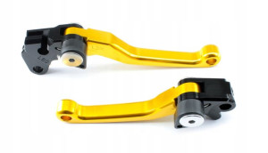 Klamki cross pivot SUZUKI RM 125/250 96-03 Złote