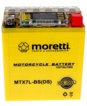 Akumulator AGM (I-Gel) MTX7L-BS Moretti