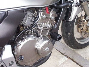 Crashpady Classic R&g Honda Cb250 Hornet Black