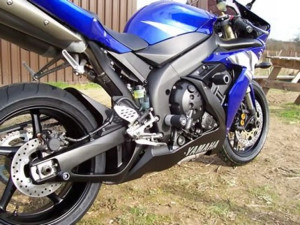 Crashpady Classic R&g Yamaha Yzf-r1 Lowers Black