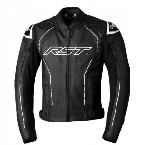Kurtka Skórzana Rst S1 Ce Black/black/white Xxl