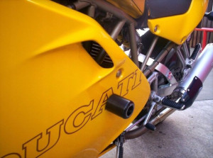 Crashpady Classic R&g Ducati 900ss Black