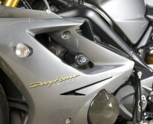 Crashpady Aero R&g Triumph 675 Daytona 06-12 Black