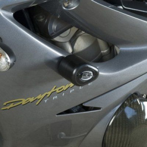 Crashpady Aero R&g Triumph 675 Daytona 06-12 Black