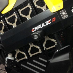 Crashpady Aero R&g Brammo Empulse R 2014- Black