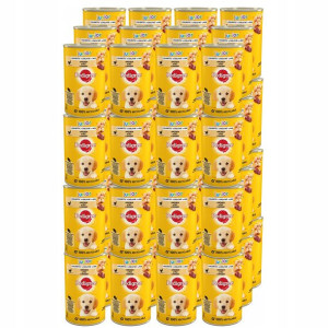 PEDIGREE JUNIOR Kurczak w Galaretce XXL 48x 400g