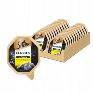 SHEBA Classics KOKTAJL DROBIOWY Tacka 85g x 22 szt