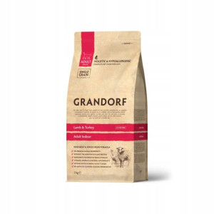 GRANDORF ADULT karma kotów jagnięcina indyk 2kg