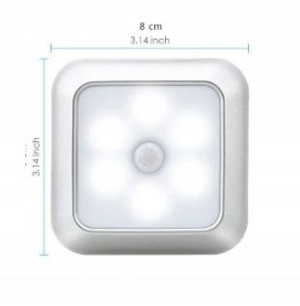 Lampa LED z czujnikiem ruchu PIR na baterie