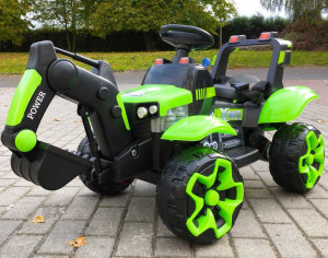 Koparka Traktor Na Akumulator Łyżka Skóra Pilot