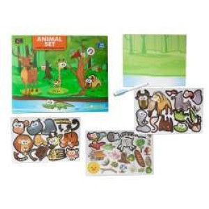 Askato Puzzle Magnetyczne Zwierzęta 10691