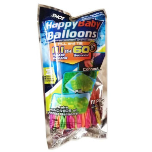 Balony wodne Happy Baby 111 sztuk w 3 pęczkach
