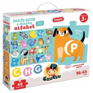 Czu 491262 duuuże puzzle alfabet