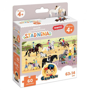 Czu 491316 puzzle panoramiczne stadnina