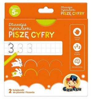 Czu 501355 dłuuugie rysowanki piszę cyfry