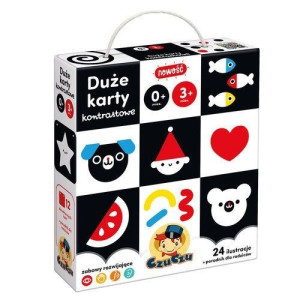 Czu 762664 Duże Karty Kontrastowe