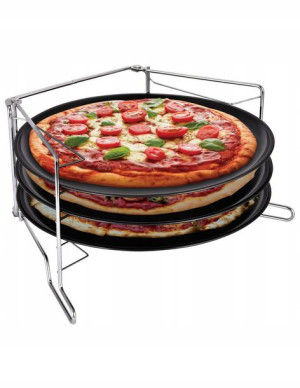 Zestaw 3 Blach Do Pizzy Blacha Do Pieczenia Pizzy