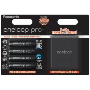 Panasonic Eneloop  PRO R6/AA 2500mAh akumulator – 4 szt blister +box