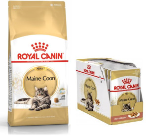 Royal Canin Maine Coon 2kg + FBN Maine Coon 12x85g