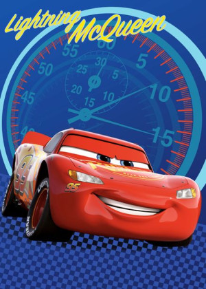 Koc Polarowy Cars 100x140cm