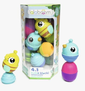 Lalaboom 61682 Zwierzęta leśne 24 elementy