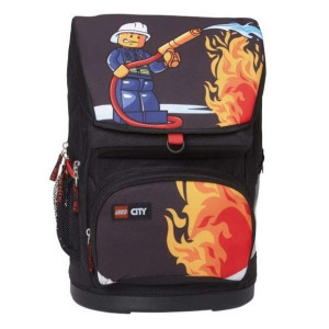 Duży plecak LEGO City Fire + torba na obuwie