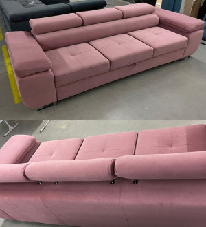 Sofa Wild z funkcją spania Rozkładana Matt Velvet