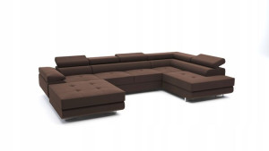 Duży narożnik rozkładany WILD Magic Velvet 350 cm