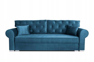 NIEBIESKA PIKOWANA SOFA MONACO PIC Producent