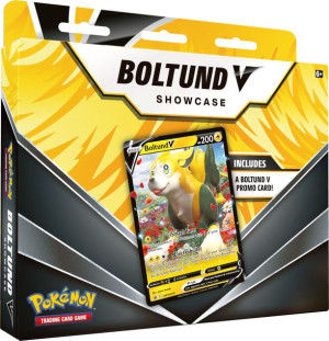 BOLTUND FOIL V BOX +promo +3 boostery karty +KOD POKEMON TCG ONLINE