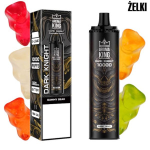 Jednorazówka AROMA KING DARK KNIGHT 10000 GUMMY BEAR 0mg beznikotynowa