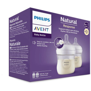 Avent RESPONSE zestaw butelka125 natural SCY900 SMOCZEK nr 2 0m+