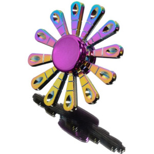 Fidget Spinner Hand Spiner Metalowy Wiatrak