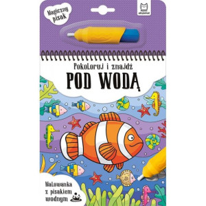 AKSJ 31772 pokoloruj i znajdź pod wodą