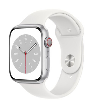 Apple Watch Series 8 GPS + Cell 45mm Silver Alu