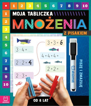 Aksj Tabliczka Mnożenia Z Pisakiem 35602