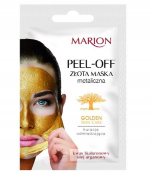 Złota maska metaliczna peel-off 6g