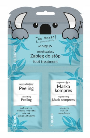 Zmiękczający zabieg do stóp Dr Koala 6ml+6,5ml