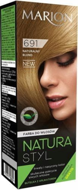 naturalny blond - farba do włosów 80ml + odżywk