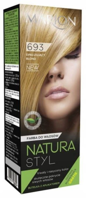 opalizujący blond - farba do włosów 80ml + odży