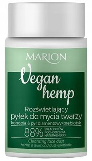 Rozświetlający pyłek do mycia twarzy VEGANHEMP