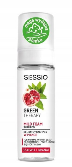 GREEN THERAPY SZAMPON W PIANCE granat & sza