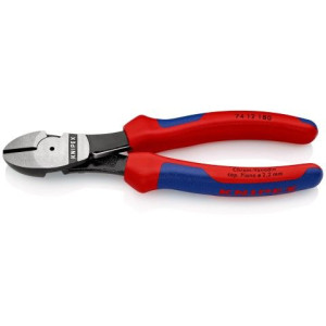 Szczypce tnące boczne o zwiększonym przełożeniu 74 12 180 KNIPEX