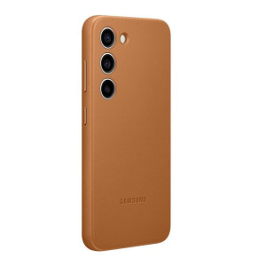 Samsung nakładka Leather Case do Samsung Galaxy S23 Plus brązowa