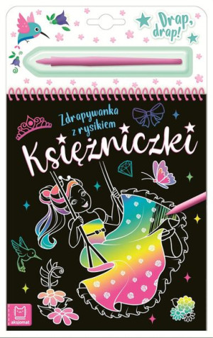 AKSJ 30249 księżniczki zdrapywanka